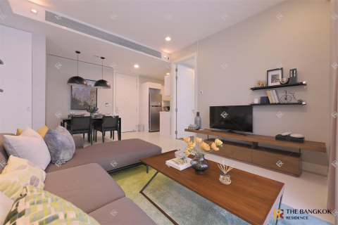 Condo à Bangkok, Thaïlande, 2 chambres  № 187144