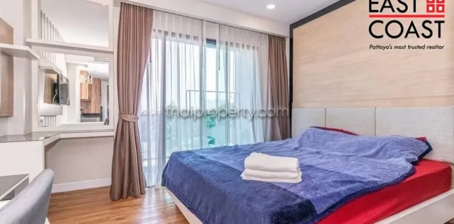 Estudio en el condominio en Jomtien Beach, Pattaya, Tailandia № 213418