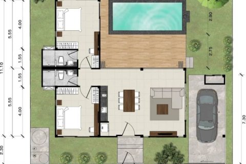 Вилла в Краби, Таиланд с 2 спальнями  № 146915 - фото 8