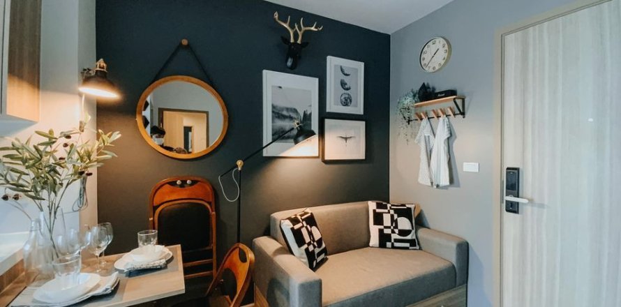 Studio in the Condo in Bangkok, Thailand  № 169418