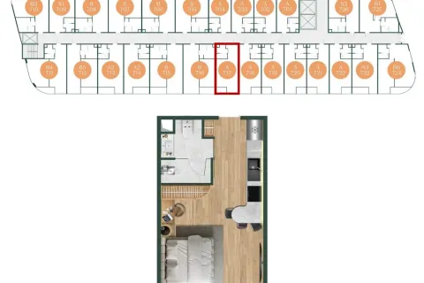 Studio dans le Condo à Phuket, Thaïlande  № 167496 - photo 28