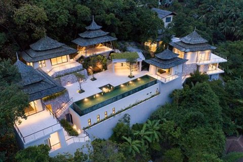 Вилла в Самуи, Таиланд с 6 спальнями  № 141043 - фото 19