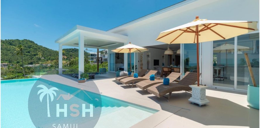 Villa on Chaweng Beach, Ko Samui, Thailand 4 bedrooms № 180031