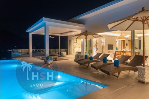 Villa on Chaweng Beach, Ko Samui, Thailand 4 bedrooms № 180031 - photo 20