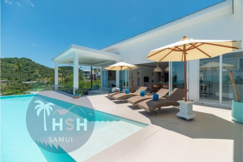 Villa on Chaweng Beach, Ko Samui, Thailand 4 bedrooms № 180031 - photo 4