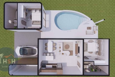 Villa in Ko Samui, Thailand 2 bedrooms № 180030 - photo 13