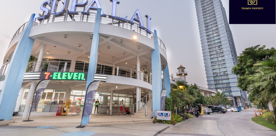 Кондоминиум с 2 спальнями в Паттайе, Таиланд № 157668