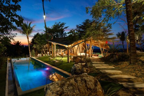 Вилла в Самуи, Таиланд с 5 спальнями  № 153998 - фото 23