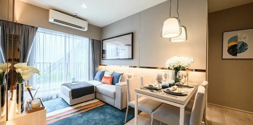 Кондоминиум с 2 спальнями в Бангкапи, Бангкок, Таиланд № 149149