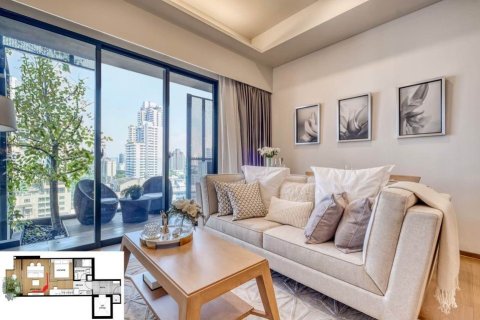 Студия в кондо в Ваттхане, Бангкок, Таиланд № 167734