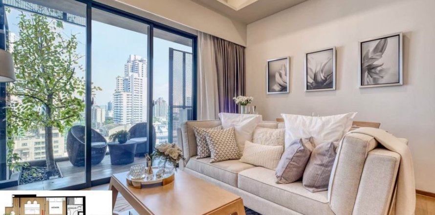 Studio in the Condo in Watthana, Bangkok, Thailand  № 167734