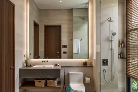 Дом в Банг Тао, Таиланд с 3 спальнями  № 164925 - фото 7