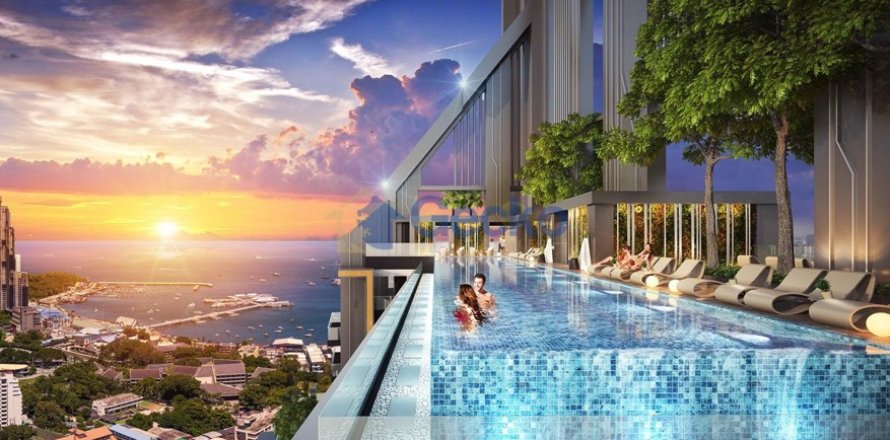 Eigentumswohnung in Pattaya, Thailand, 1 Schlafzimmer № 220441