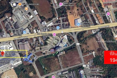 Terrain à Trang, Thaïlande 5576 m2 № 160362 - photo 3