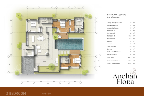 Villa à Phuket, Thaïlande 3 chambres № 156476 - photo 2