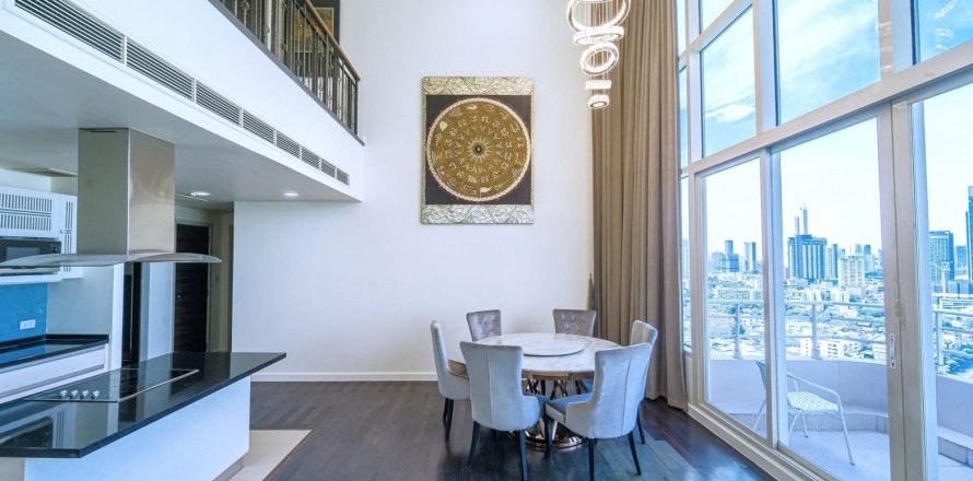 Кондоминиум с 3 спальнями в Кхлонг Сане, Бангкок, Таиланд № 141525