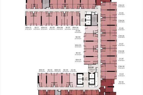 Кондоминиум с 1 спальней в Бангкоке, Таиланд № 169884 - фото 10