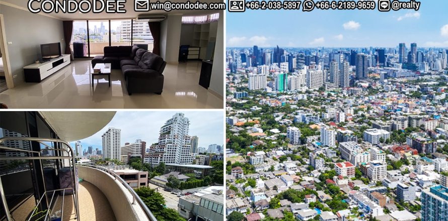 Condo à Watthana, Bangkok, Thaïlande, 2 chambres № 200848