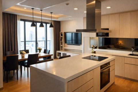 Кондоминиум с 2 спальнями в Клонг Тоэй, Бангкок, Таиланд № 173695 - фото 5