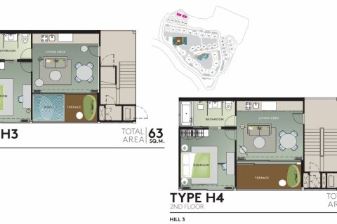 Wohnung in Kamala, Thailand 1 Schlafzimmer № 223399 - Foto 10