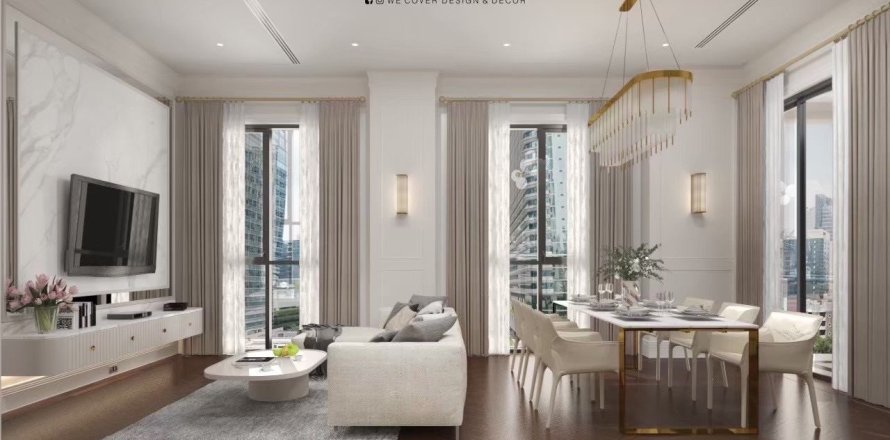 Кондоминиум с 2 спальнями в Патхум Ване, Бангкок, Таиланд № 151266