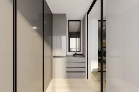 Студия в кондо в Патхум Ване, Бангкок, Таиланд № 156731 - фото 9