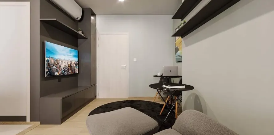 Студия в кондо в Патхум Ване, Бангкок, Таиланд № 156731