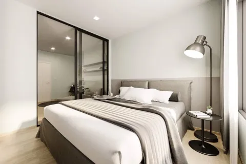 Студия в кондо в Патхум Ване, Бангкок, Таиланд № 156731 - фото 4