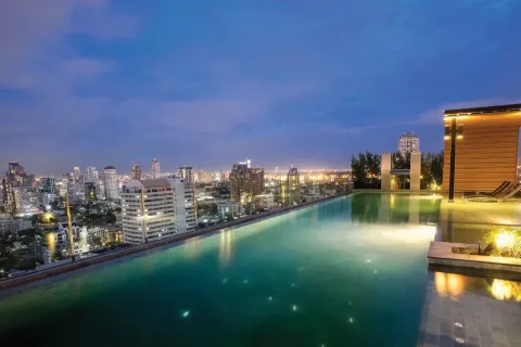 Studio in the Condo in Watthana, Bangkok, Thailand  № 156737 - photo 12