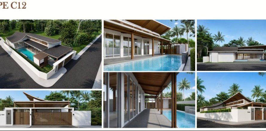 Villa in Pran Buri, Thailand 3 Schlafzimmer № 222504