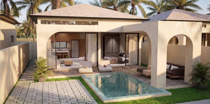 Villa à Surat Thani, Thaïlande 1 chambre № 163845