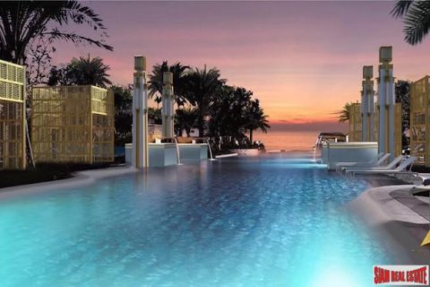 Appartement sur Jomtien Beach, Pattaya, Thaïlande 1 chambre № 194223