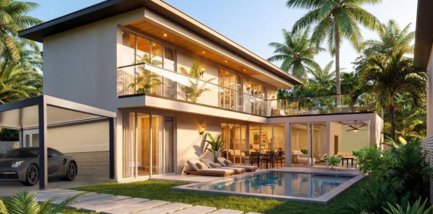 Вилла в Сураттхани, Таиланд с 4 спальнями  № 164841