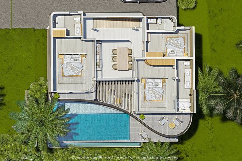 Villa in Ko Samui, Thailand 3 bedrooms № 165121 - photo 10