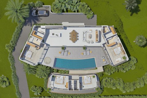 Вилла в Самуи, Таиланд с 4 спальнями  № 165124 - фото 9