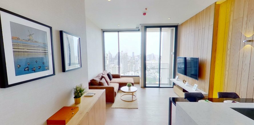 Studio in the Condo in Watthana, Bangkok, Thailand  № 148582