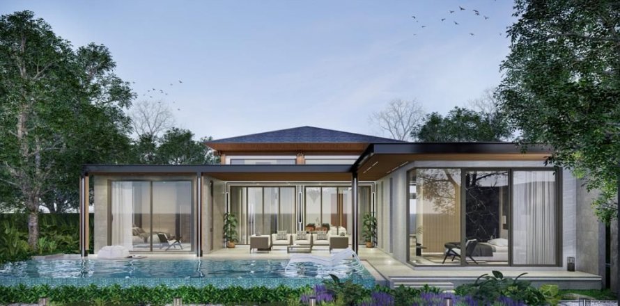 Villa à Hua Hin, Thaïlande 4 chambres № 142616