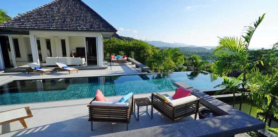 Villa à Phuket, Thaïlande 4 chambres № 154153