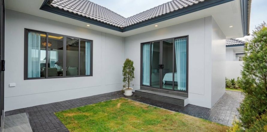 Дом в Ча-аме, Таиланд с 3 спальнями  № 135353