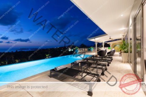 Villa in Ko Samui, Thailand 5 Schlafzimmer № 222217 - Foto 4