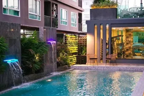 Condo à Pattaya, Thaïlande, 1 chambre  № 220556