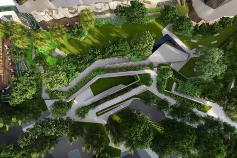 Condo à Watthana, Bangkok, Thaïlande, 1 chambre  № 173951 - photo 4