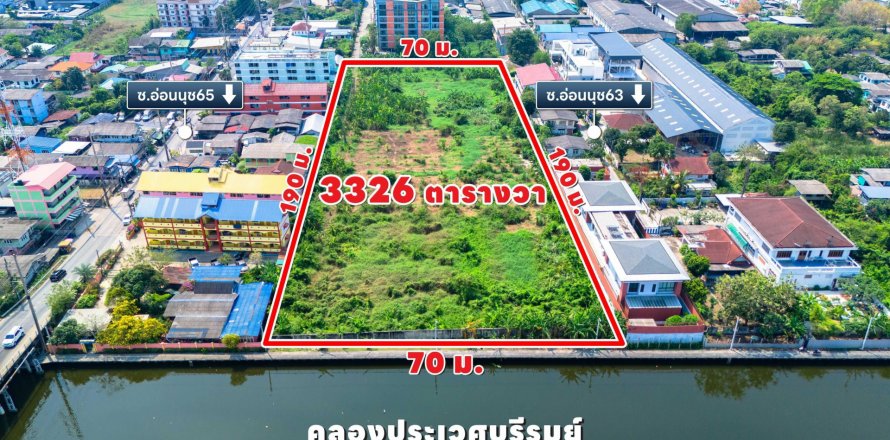Land in Prawet, Bangkok, Thailand 12800 sq.m. № 139147