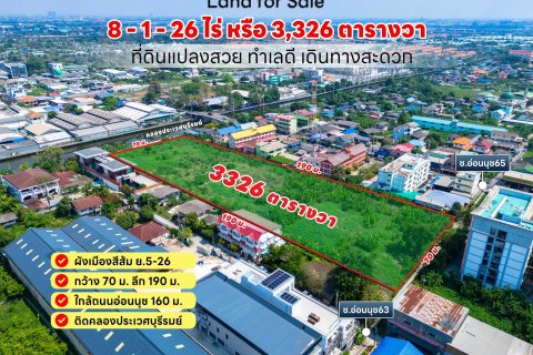 Land in Prawet, Bangkok, Thailand 12800 sq.m. № 139147 - photo 5