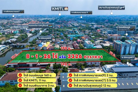 Land in Prawet, Bangkok, Thailand 12800 sq.m. № 139147 - photo 3