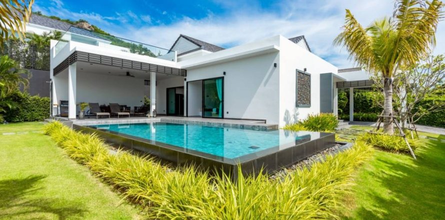 Villa à Hua Hin, Thaïlande 3 chambres № 146812