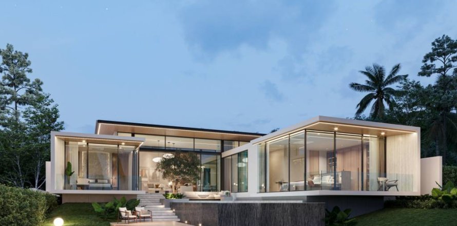 Вилла в Банг Тао, Таиланд с 3 спальнями  № 146811