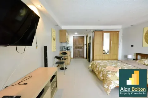 สตูดิโอในคอนโดมิเนียมในจอมเทียน, พัทยา, ประเทศไทย № 210498 - รูปถ่าย 1