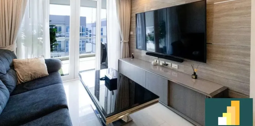 Condominio de 2 dormitorios en Pattaya, Tailandia № 210501