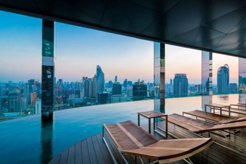 Кондоминиум с 1 спальней в Бангкоке, Таиланд № 143086 - фото 13